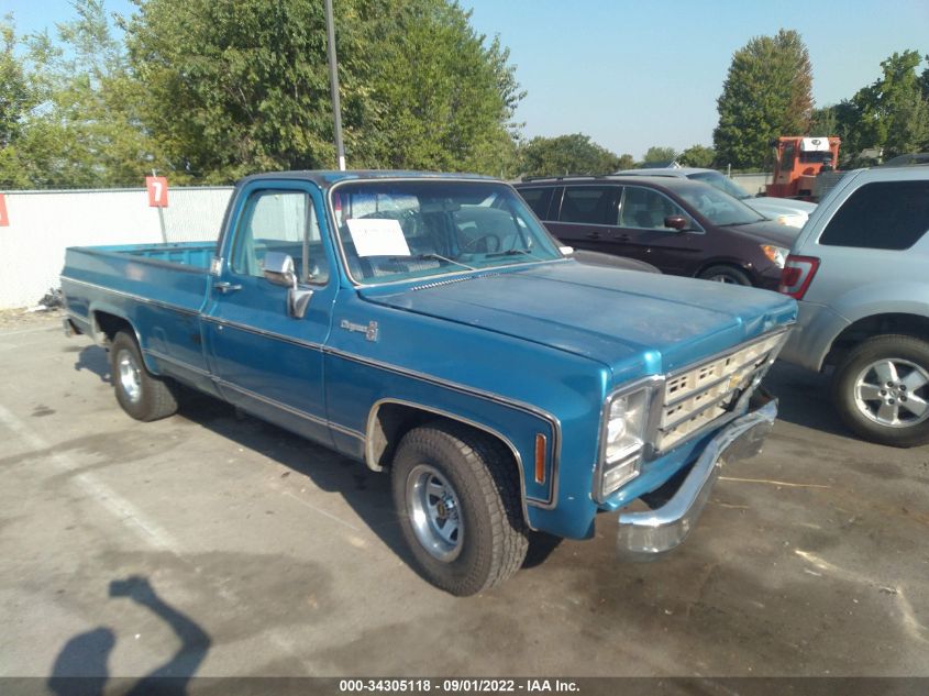 CHEVROLET CHEYENNE 1979. Lot# 34305118. VIN 0000CCD149J162582. Photo 1