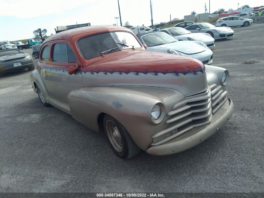 CHEVROLET 2 DOOR COUPE 1948. Lot# 34587346. VIN 14FJJ21709. Photo 1