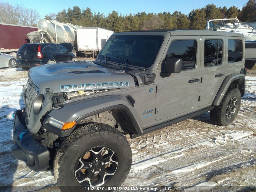 VIN: 1C4JJXR67MW821326 | JEEP WRANGLER UNLIMITED 2021 RUBICON 4XE