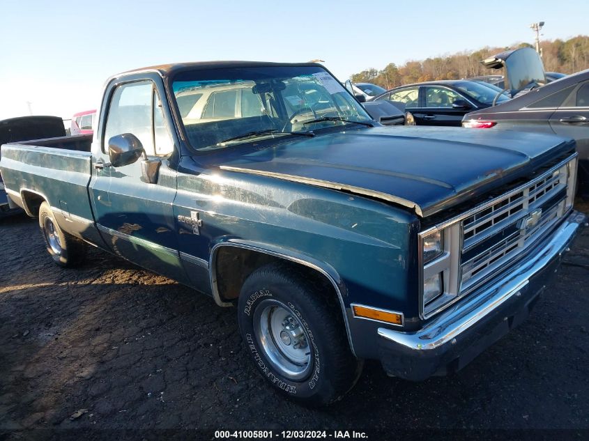 CHEVROLET R10 1987. Lot# 41005801. VIN 1GCDR14K9HF389755. Photo 1