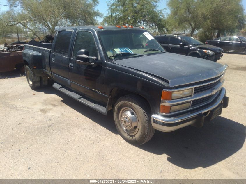 CHEVROLET C/K 3500 CREW CAB 1997. Lot# 37273721. VIN 1GCHC33F7VF047915. Photo 1
