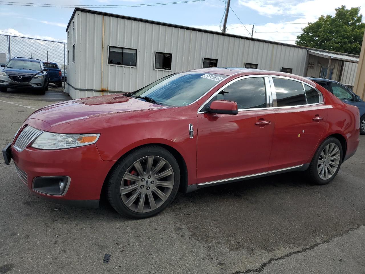 LINCOLN MKS 2009. Lot# 71649554. VIN 1LNHM94R19G631828. Photo 1