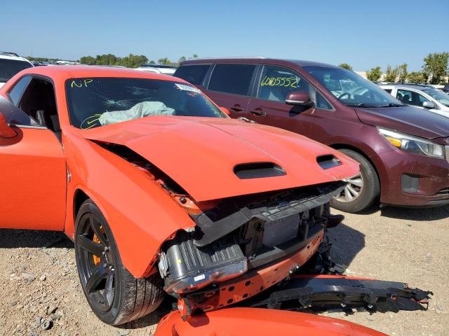 VIN: 2C3CDZC90MH585863 | DODGE CHALLENGER 2021 ORANGE 6.2L 8 free