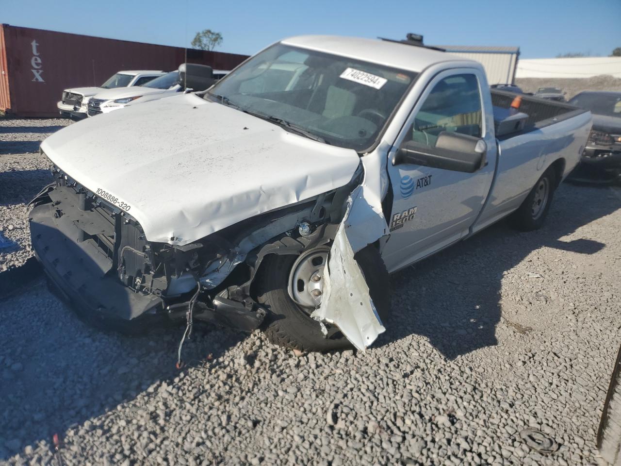 RAM 1500 2020. Lot# 74022594. VIN 3C6JR6DG9LG210964. Photo 1