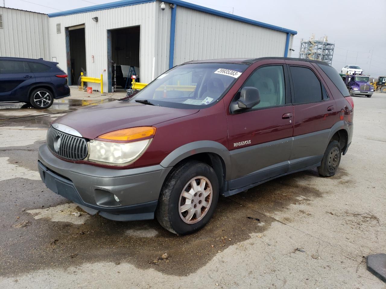 BUICK RENDEZVOUS 2002. Lot# 39935383. VIN 3G5DA03E12S541115. Photo 1