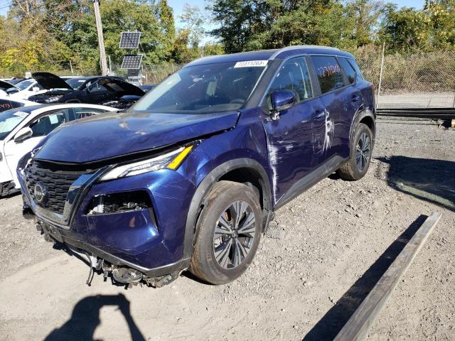 VIN: 5N1BT3BB0PC776939 | NISSAN ROGUE 2023 SV BLUE 1.5L 3 free car