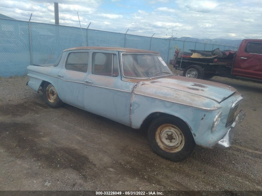 STUDEBAKER HAWK 1962. Lot# 33226049. VIN 62v24010. Photo 1