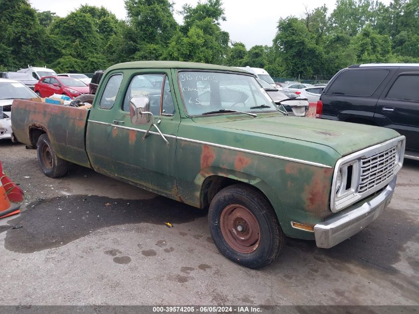 DODGE PICKUP 1978. Lot# 39574205. VIN D17BE8S312150. Photo 1