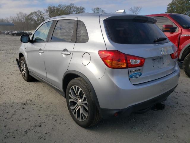 VIN: JA4AR3AU3HZ041589 | MITSUBISHI OUTLANDER 2017 SILVER 2.0L 4