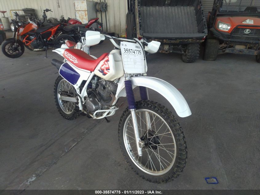 HONDA XR200 1996. Lot# 35574775. VIN JH2ME0504TK001714. Photo 1