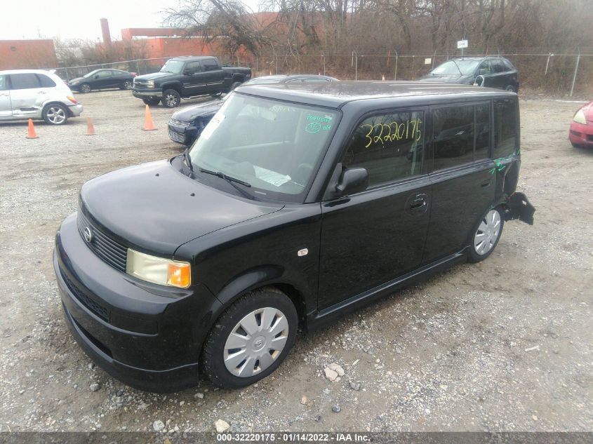 VIN: JTLKT334964062017 | SCION XB 2006 Black 1.5L DOHC MPFI 16