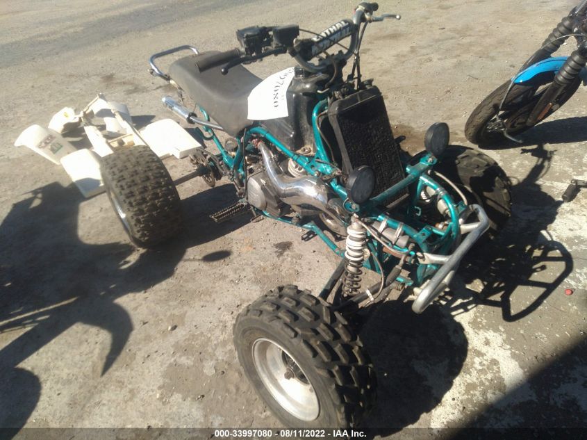 Yamaha YFZ350 1988. Lot# 33997080. VIN JY42GUW05JC031763. Photo 1