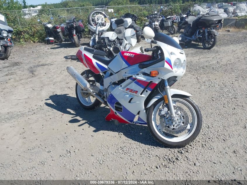YAMAHA FZR600 1993. Lot# 39679336. VIN JYA3HHE03PA055359. Photo 1