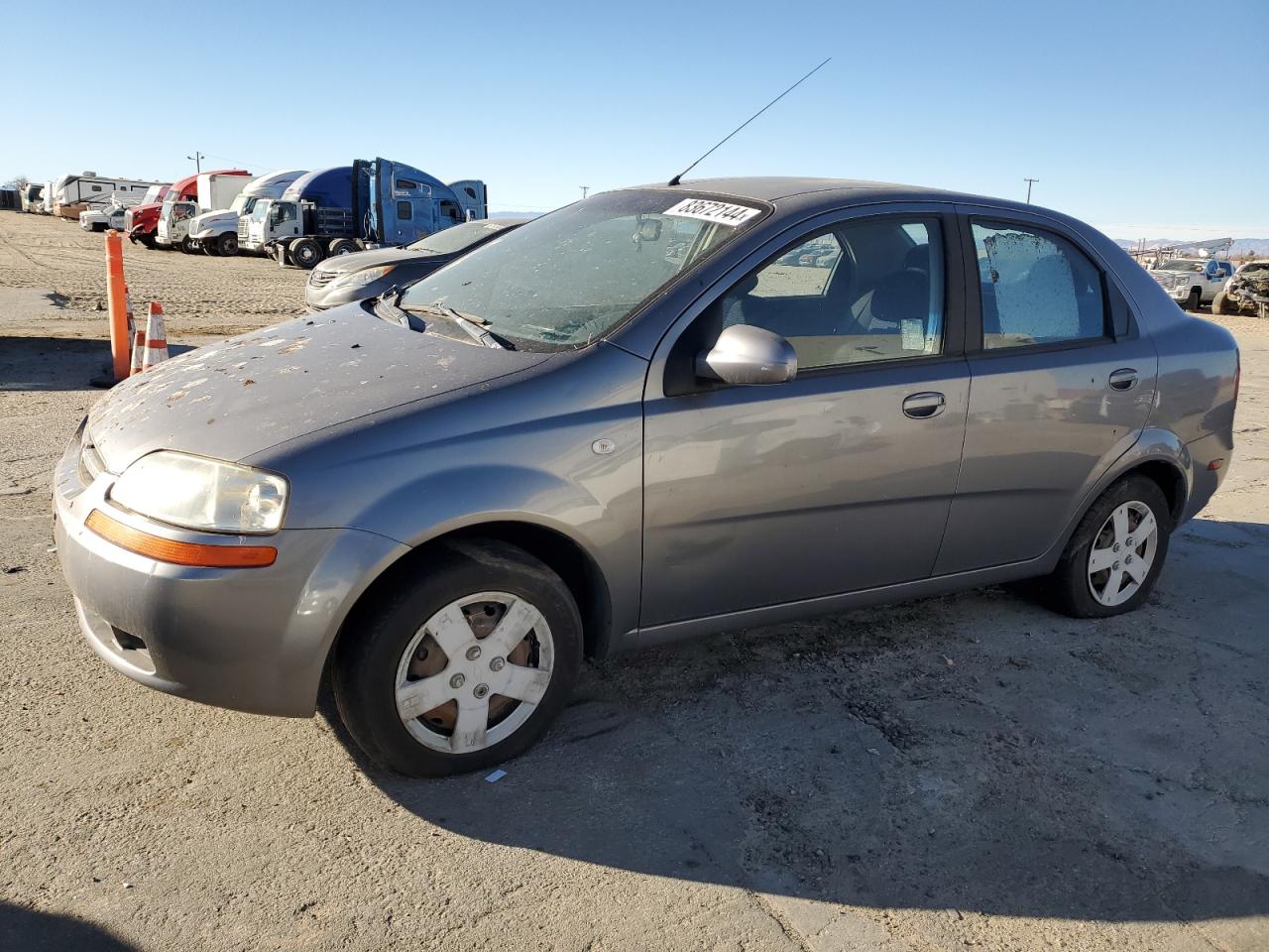 CHEVROLET AVEO 2006. Lot# 83672144. VIN KL1TD566X6B555861. Photo 1