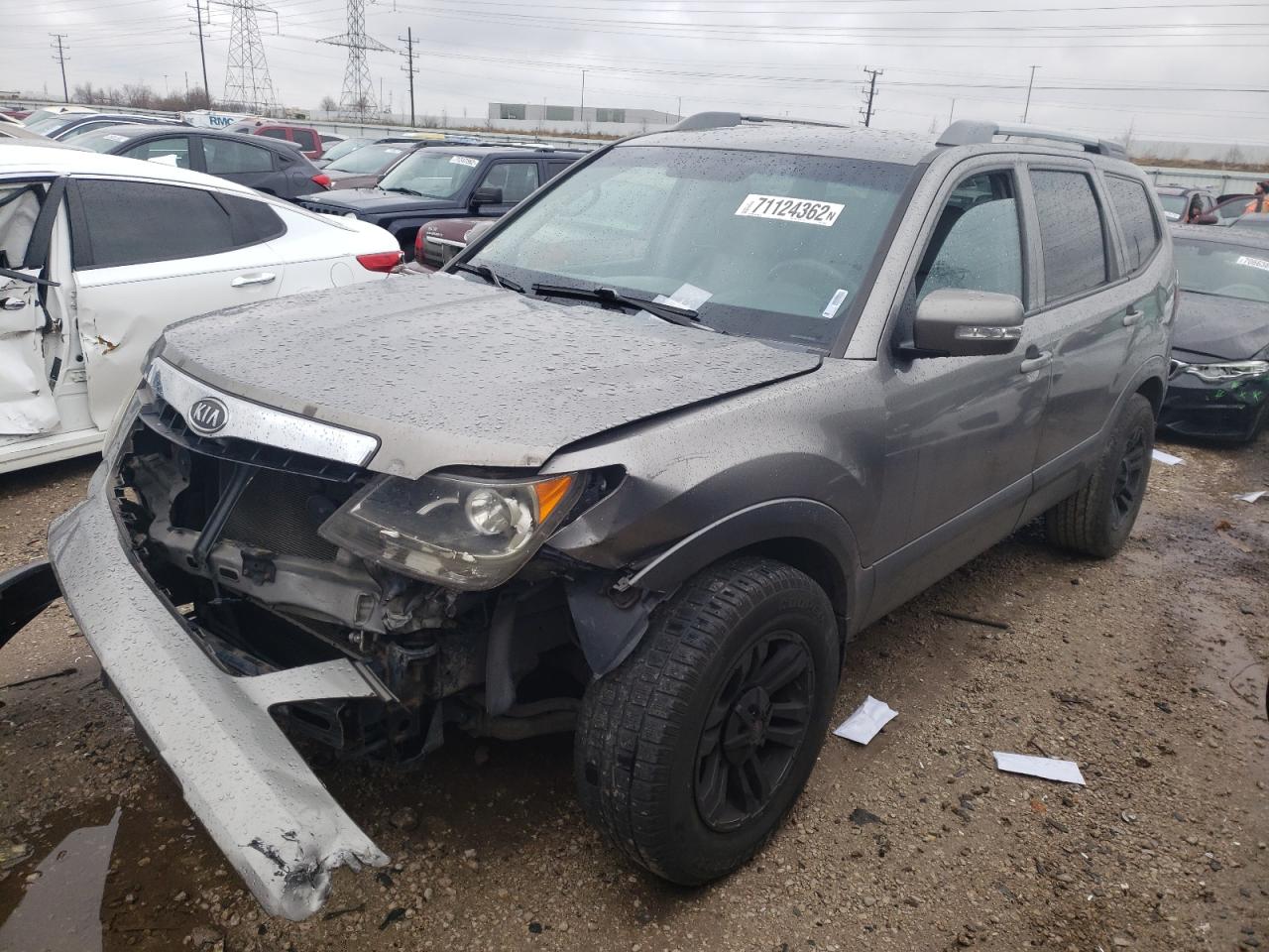 KIA BORREGO 2009. Lot# 70820983. VIN KNDJJ741995023645. Photo 1