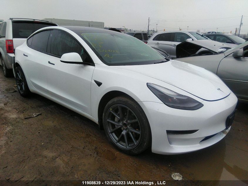 VIN: LRW3E1FA8PC845141 | TESLA MODEL 3 2023 White free car history