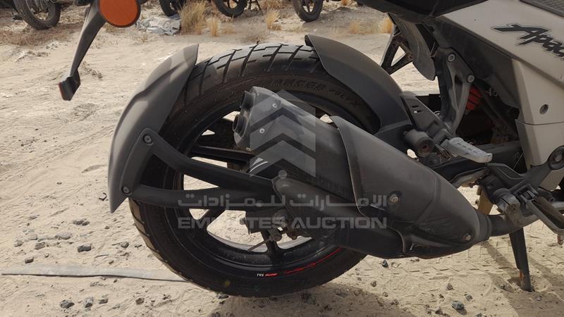 TVS Apache RTR 160 2021. Lot# 491459. VIN MD637DE79M2F00072. Photo 1