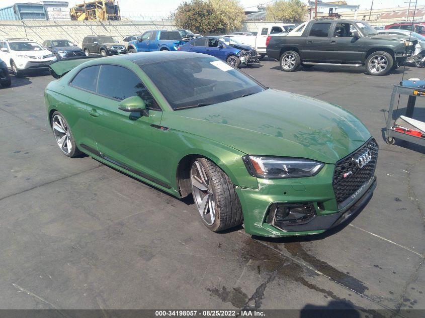 AUDI RS 5 COUPE 2018. Lot# 34198057. VIN WUAPWAF56JA904181. Photo 1
